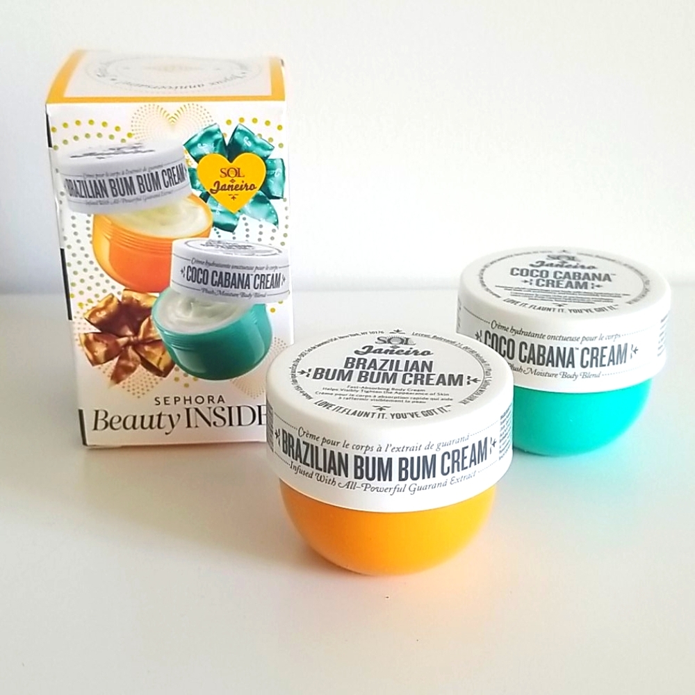 NWT Sol de Janeiro Cream Set